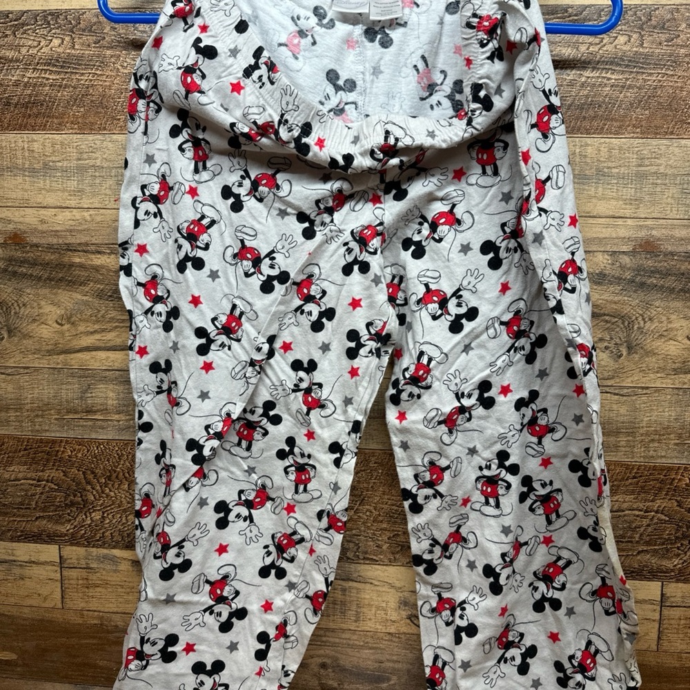 Mickey Mouse Gray Pajama Pants